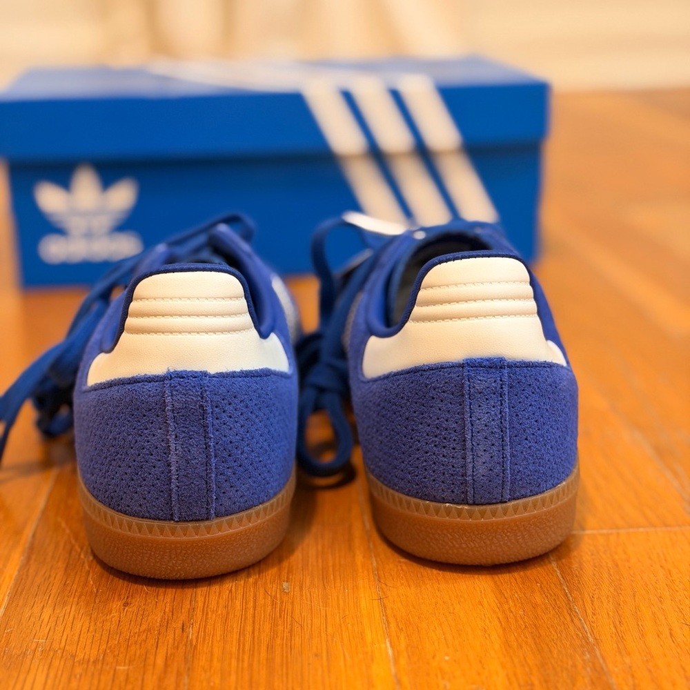Adidas Men's Royal Blue Samba OG 8.5 - Picture 6 of 10